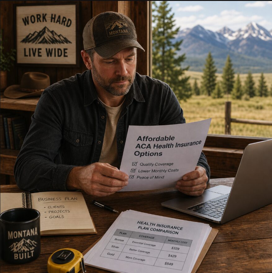 Read more about the article Self-Employed in Montana? Here’s How to Get Affordable Health Insurance Through the ACA Marketplace
